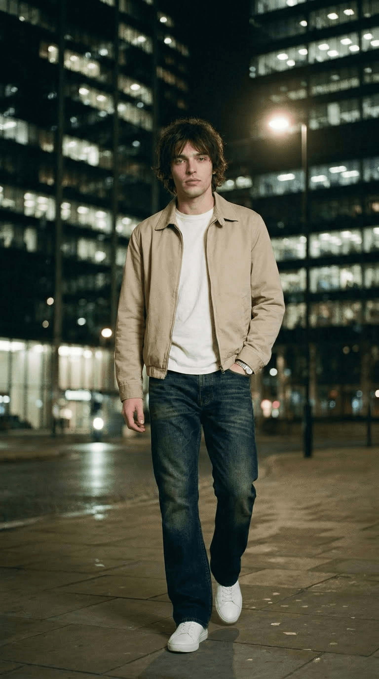 Stack Wide Jeans: alternate view